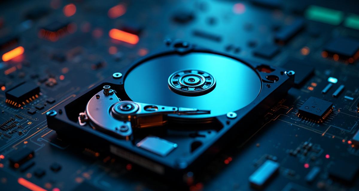 Hard drives, SSDs and cloud storage devices showing MB, GB, TB data units