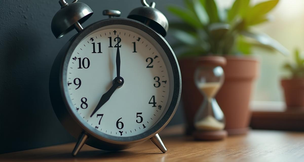 Analog clock showing hours and minutes for time conversion reference